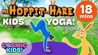 Mr Hoppit the Hare  A Cosmic Kids Yoga Adventure [upl. by Hares]