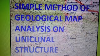 Geological Profile on Uniclinal Structure [upl. by Georglana985]