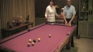 Billiards Bobble Ball Lesson 2 Using Egg Shaped Billiard Ball in New Pool Table Game [upl. by Adaiha]