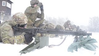 US Army Soldiers Fire The Legendary German Made MG3 Machine Gun [upl. by Diraj]