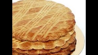 Galettes Bretonnes golden cookies from Brittany ، بسكوي، وصفة الكاليط Pâtisserie [upl. by Haret]