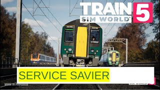 Train sim world 5 WCML south service saviour [upl. by Mathias]