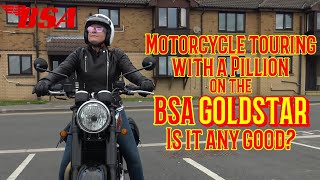 2024 BSA GoldStar 400 mile pillion Touring review amp Surprising fuel consumption performance [upl. by Dahaf]