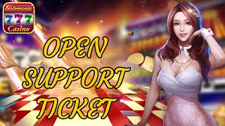 How to Open Support Ticket in Slotomania 2024 [upl. by Aelanna]