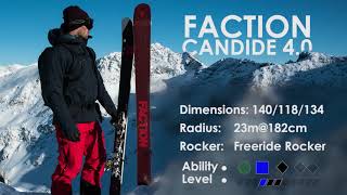 Faction Candide 40 Ski Review [upl. by Kipton]