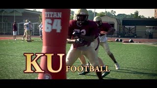 Kutztown University Football  Camp Week 2 [upl. by Ailhat]