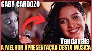 GABY CARDOZO  Vendavais  VOCAL COACH REACTION [upl. by Yeffej]