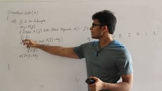 Algorithms  Sorting Techniques  Insertion sort algorithm and analysis  Ravindrababu Ravula [upl. by Evets]