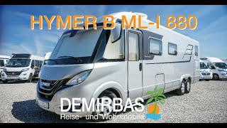 HYMER B MLI 880  DEMIRBAS GmbH Reise und Wohnmobile [upl. by Higgs648]