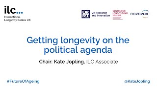 Future of Ageing 2023  Getting longevity on thepolitical agenda panel [upl. by Haneen402]