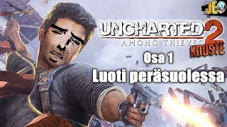 Luoti peräsuolessa  Uncharted 2 kooste Osa 1 [upl. by Nryhtak]