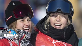 Jamie Anderson denied threepeat Zoi SadowskiSynnott nabs gold  Winter Olympics 2022  NBC Sports [upl. by Elacim404]