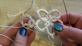 Beginner Tatting Project [upl. by Stew649]