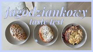 najlepsze jagodzianki w Warszawie  taste test z przyjaciółkami [upl. by Evante]