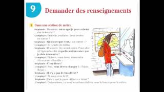 Dialogue En Français Nº15  Demander des renseignements  Dans une station de métro [upl. by Irma]