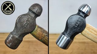 Ball Peen Hammer Restoration [upl. by Motteo]