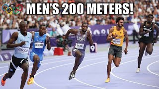 Noah Lyles VS Letsile Tebogo  Mens 200 Meter Finals  2024 Paris Olympics Preview [upl. by Elynad]