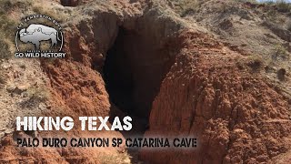 Hiking Texas  Palo Duro Canyon SP Catarina Cave [upl. by Adnov776]