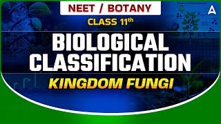 BIOLOGICAL CLASSIFICATION03  KINGDOM FUNGI CLASS 11  NEET SANJEEVANI BATCH  BOTANY BY SANKALP [upl. by Viquelia]