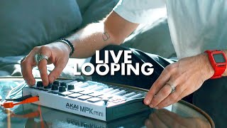 Akai MPK MINI MK3 Ableton Live Looping Performance [upl. by Engdahl]