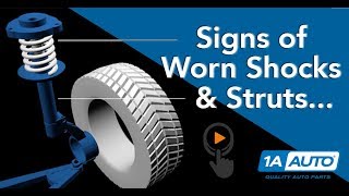 How to Tell Shocks and Struts Are Worn  Guide to Test Signs and Symptoms [upl. by Enicul]