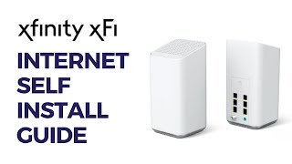 How To Self Install xFinity Internet xFinity xFi Internet Self Install Instructions Guide Video Help [upl. by Iznekcam498]