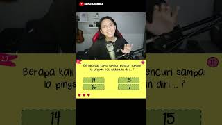 Melatih IQ dan otak di game ini  QUIZ KLOMPENCAPIR Level 2627 Part 7 shorts [upl. by Labinnah435]