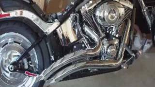 HarleyDavidson HD Softail Custom FXSTC  Vance amp Hines Power Commander Arlen Ness Filter McCuff [upl. by Ferguson]