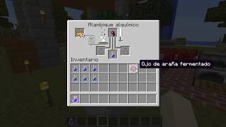 COMO HACER POCIONES DE DAÑO INSTANTÁNEO EN MINECRAFT [upl. by Luhar284]