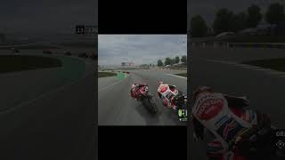 MotoGP 24  Nice Overtake on Acosta in Le Mans crash youtube funny viral shorts yt [upl. by Atnauq]