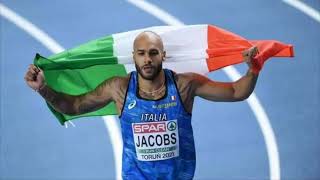 marcell Jacobs Italian win gold medal in 100 meter running tokyo olympic 2020 lamont jacobs Italian [upl. by Ennyleuqcaj101]