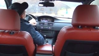 BMW M3 E92  Donuts Drift ´s Onboard Inside  V8 Sound ESP OFF DSC OFF  Enter the Highway Autobahn [upl. by Prud]