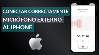 Conectar Microfono al iPhone 15 [upl. by Xuagram]