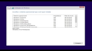 Instalar Windows 10 PRO da ISO OFICIAL da Microsoft [upl. by Doersten386]