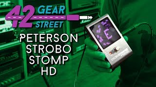 The BEST pedal tuner on the market Peterson Strobo Stomp HD at 42 Gear Street 42GSone [upl. by Accem]