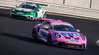 PSCME  Porsche Sprint Challenge Middle East Round 4 from Yas Marina Circuit Abu Dhabi  Feb 2022 [upl. by Angelia]