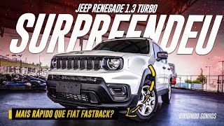 Jeep Renegade 2024 13 Turbo 4x2 acelerando Melhor que Fiat Fastback Limted Abarth e Pulse Abarth [upl. by Annahsar]