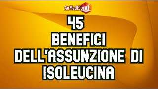 45 avantages de la prise d’isoleucine [upl. by Dey]