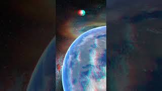 3D Anaglyph Earth Video shorts [upl. by Aslam]