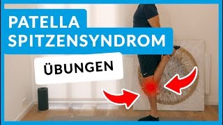 Patellaspitzensyndrom  Übungen gegen Schmerzen für zu Hause Neu [upl. by Etak]