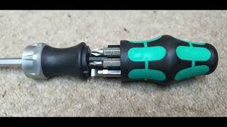 Wera Ratchet Screwdriver [upl. by Estis]