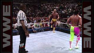 Hulk Hogan vs Randy Savage  WWE Championship Match Main Event February 23 1990 [upl. by Lecia]