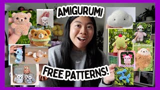 18 FREE Crochet Amigurumi Patterns 🧸💕 Beginner Friendly Market Ideas Quick amp Cute Plushies ✨ [upl. by Ocana]