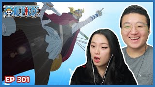 SOGEKING SAVES ROBIN  One Piece Episode 301 Couples Reaction amp Discussion [upl. by Barram]