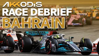 Pit Stops Porpoising amp More  2022 Bahrain GP Akkodis F1 Race Debrief [upl. by Oiratno]