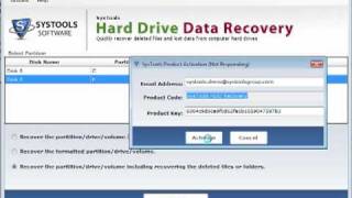 SysTools Hard Drive Disk Recovery [upl. by Ayres]