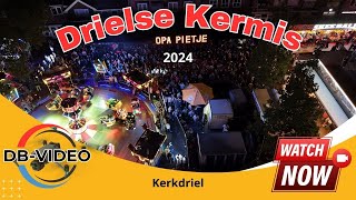 4K 🇳🇱 Drielse Kermis 2024  Opa Pietje  Kerkdriel [upl. by Grevera]