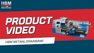 HBM 180 Vario Metaaldraaibank  Product Video [upl. by Heidie]