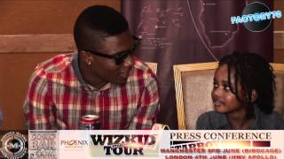 FACTORY78  Wizkid Uk tour Press Conference 2012 [upl. by Beaufort271]