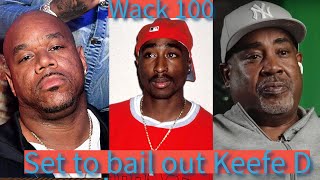 WACK 💯 SET TOO BAIL OUT KEEFE D THE MAN ALLEGEDLY BEHIND THE MURDER OF TUPAC SHAKUR FOR 750000 [upl. by Jaehne]